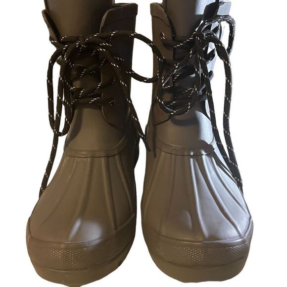 NWOT Chooka Women's Eastlake Rain Duck Combat Boot size 7 - Picture 1 of 9